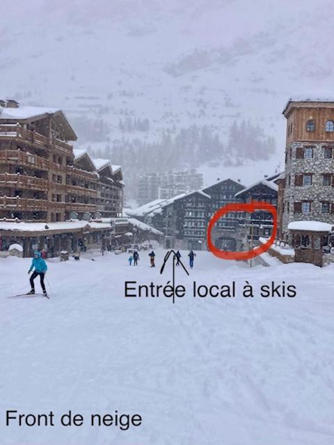 Magnifique Petit Studio 2-3 Personnes Dans L'Hyper Centre Skis Aux Pieds Vue Front De Neige Val-d'Isère Exterior photo